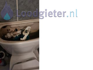 Loodgieter Emmen Drukknop Sphinx duoblok toilet werkt niet