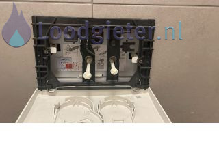 Loodgieter Langzaam vullend inbouw reservoir Inbouwreservoir vult langzaam