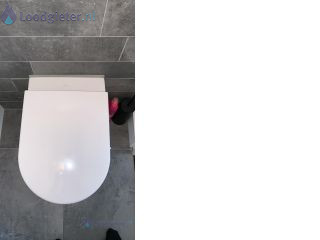 Loodgieter Aansluiten afvoer toilet manchet hang wc vervangen (villeroy en boch)