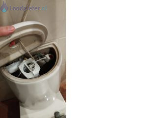 Loodgieter Reparatie toilet Wc binnenwerk vervangen