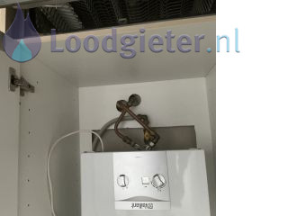 Loodgieter Installatie Boiler Geiser vervangen door boiler