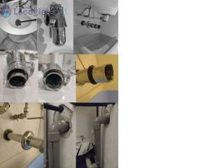Loodgieter Reparatie afvoer Verstopping wasbak + vervangen van de afvoer
