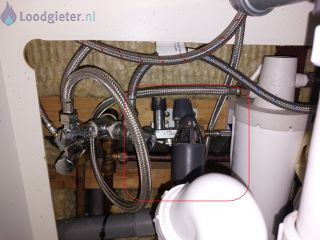 Loodgieter inlaatcombinatie Inlaatcombinatie vervangen