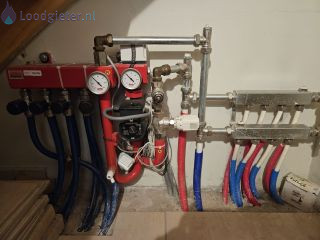Loodgieter Reparatie  vloerverwarming Vloerverwarming wordt niet warm
