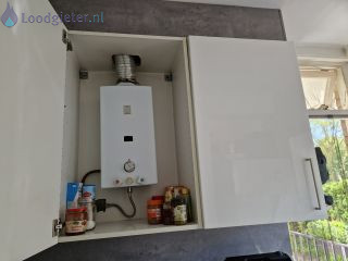 Loodgieter Installatie Boiler Geiser vervangen door boiler