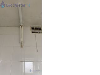 Loodgieter CV Lekkage Lekkage rookgasfvoer buis