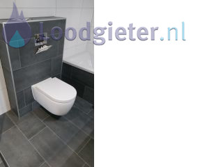 Loodgieter Emmeloord doorlopend inbouw toilet
